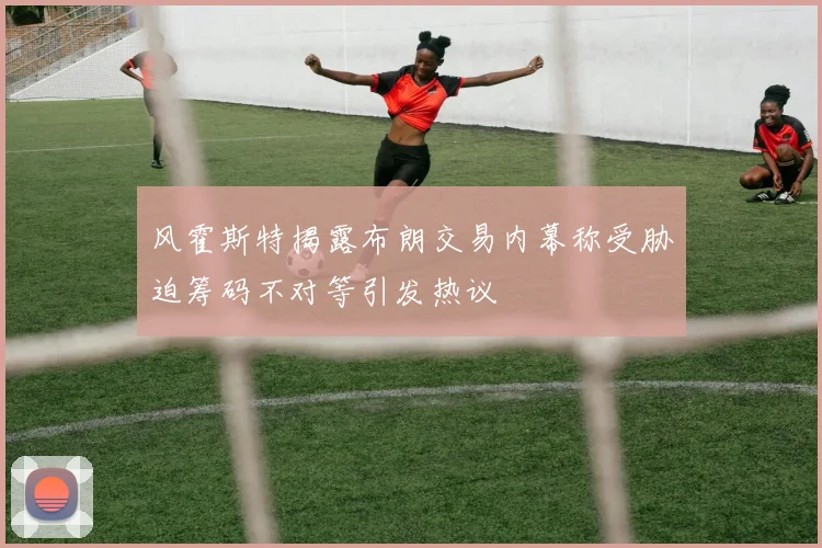 风霍斯特揭露布朗交易内幕称受胁迫筹码不对等引发热议